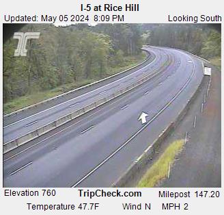 I-5 at Rice Hill